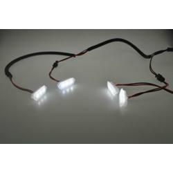 Jeux de 4 leds blanches