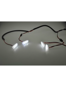 Set of 4 white LEDs