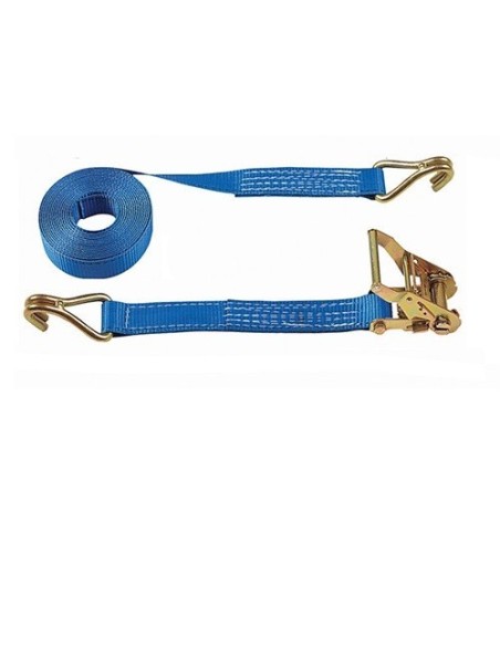 SANGLE ARRIMAGE CAMIONETTE A CLIQUET 900 kg / 35mm / LG 5M - DOIGTS SERRES