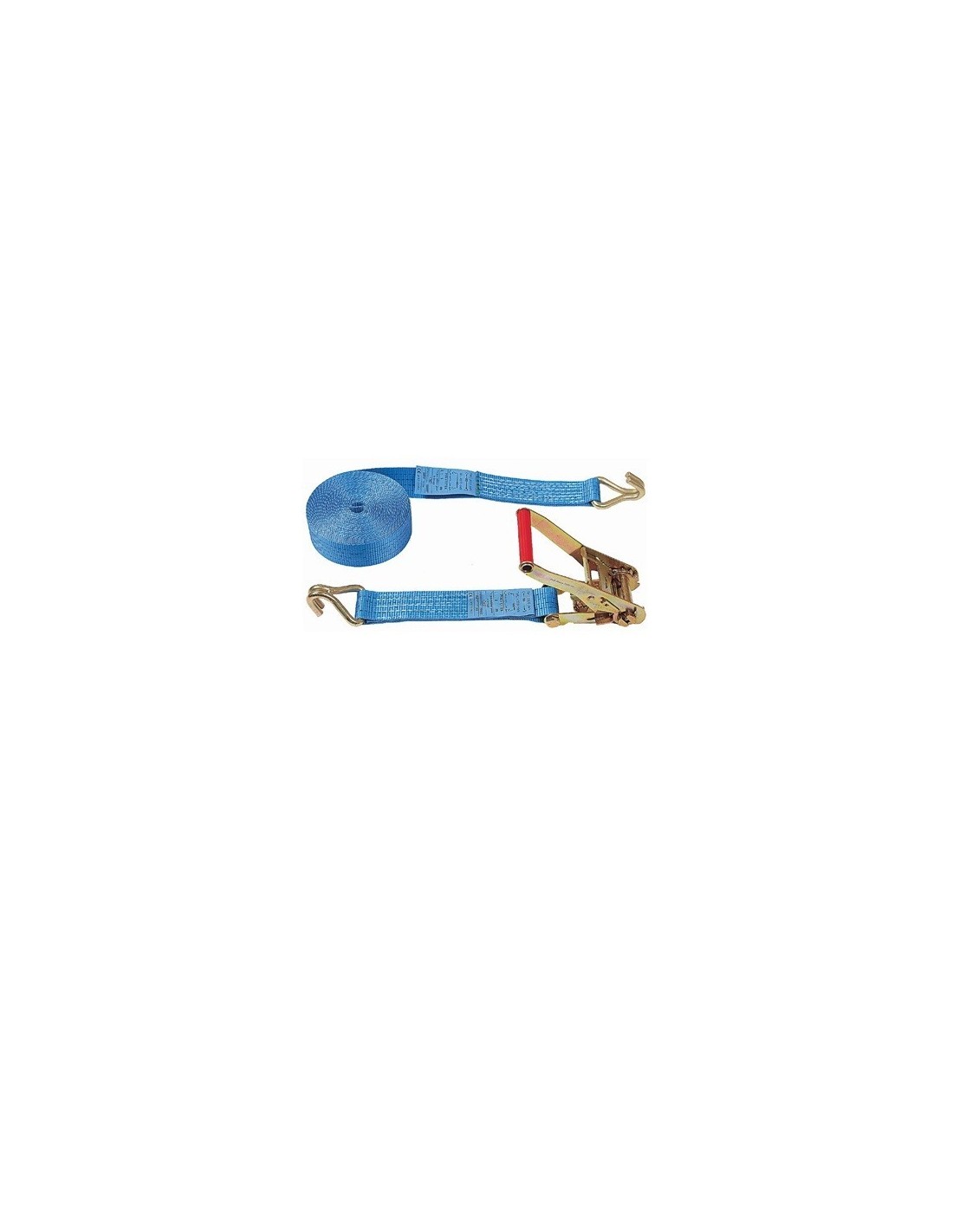 SANGLE ARRIMAGE PL A CLIQUET 2T / 50mm / LG 9M - DOIGTS SERRES