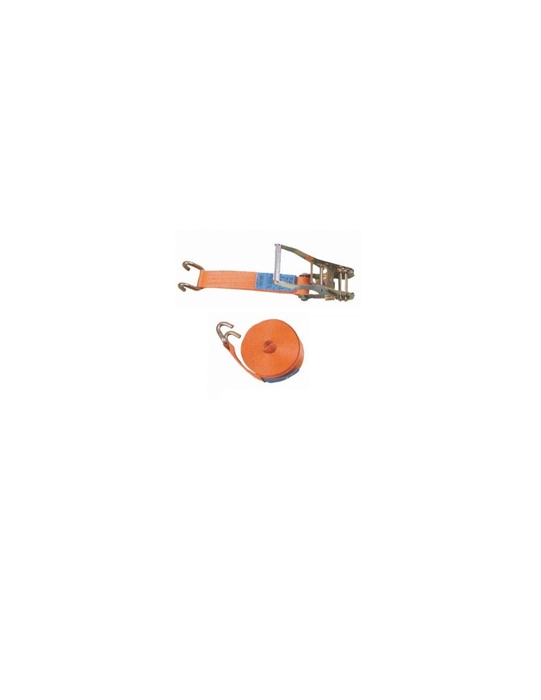 SANGLE ARRIMAGE PL A CLIQUET 2T / 50mm / LG 9M - DOIGTS ECARTES