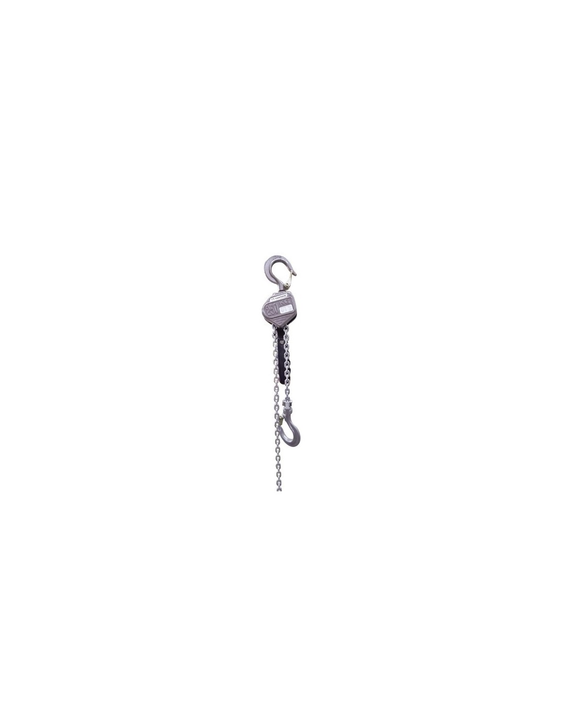 PALAN A LEVIER PANTHER COQUE ALU - 250 kg / CHAINE 3M