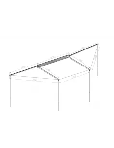 Tenda rockalu 360 ° 2