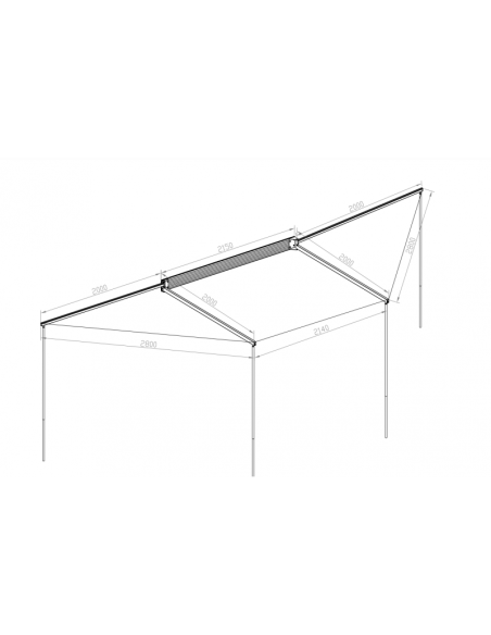 Auvent ROCKALU 360°