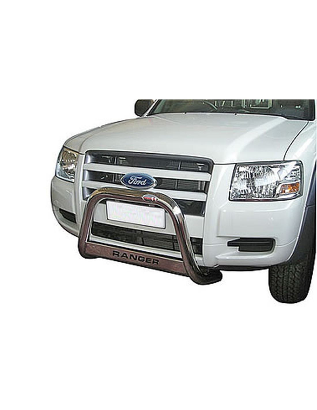 Pare-buffle avec barre transversale et homologation EU pour Ford Ranger 2007-2011