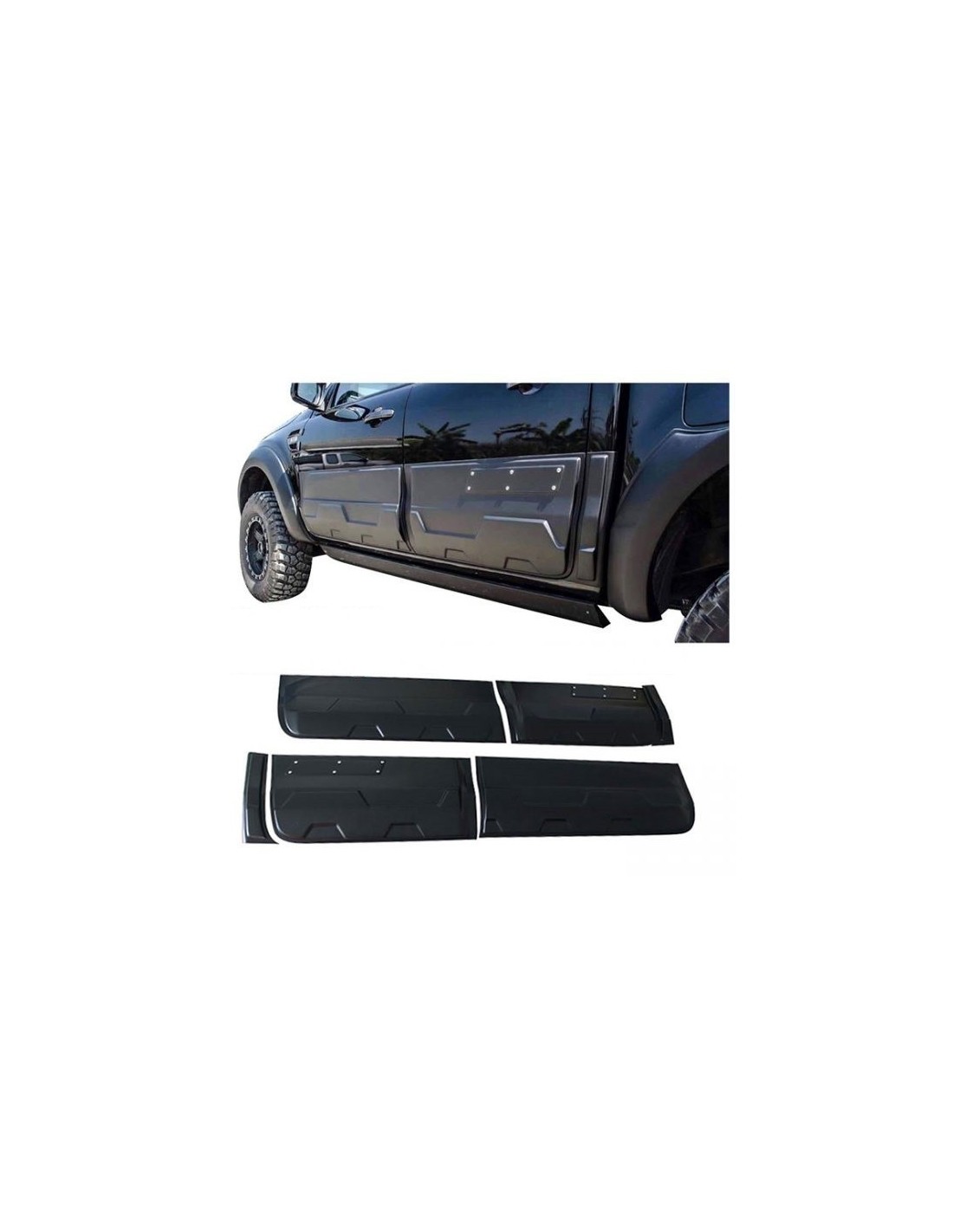 Protection de portes Ford Ranger 2012-2022 Double Cabine | Ranger Offroad