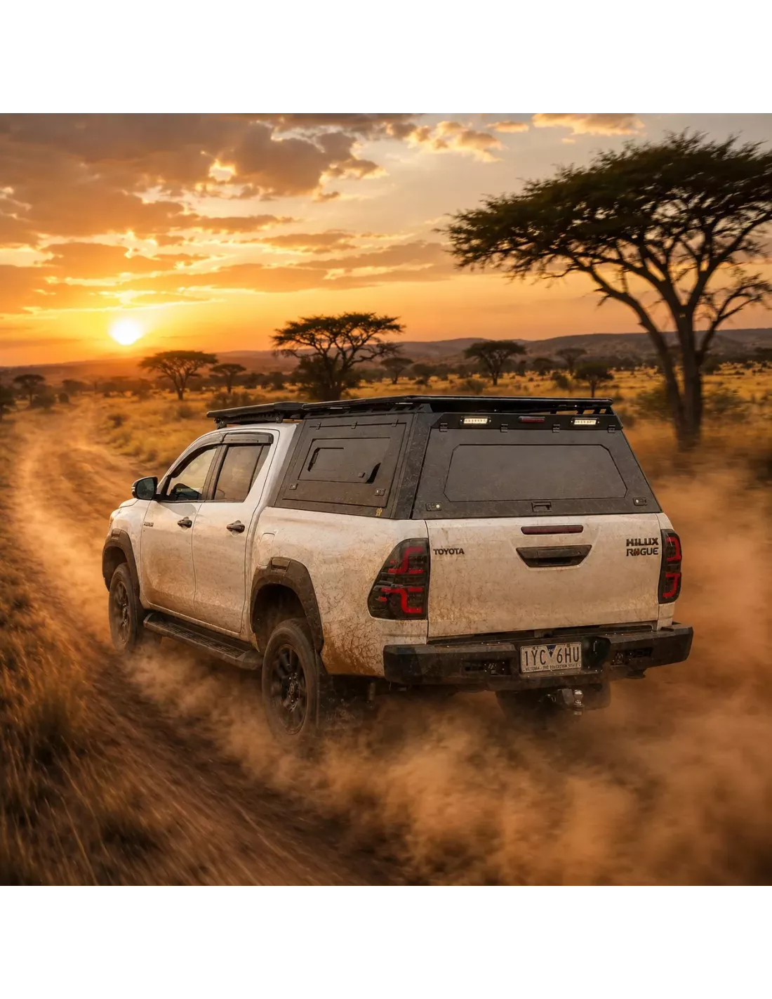 Hard Top aluminum Ranger-Offroad Traveller Hilux Xtra Cab 2015+