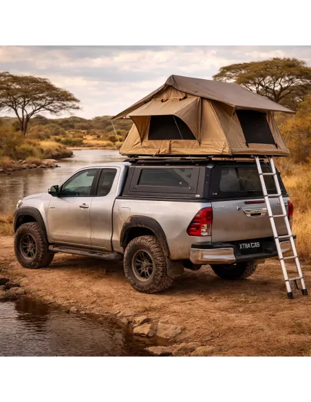Hard Top Acier Hilux Xtra Cab 2015+ Expédition & Overland