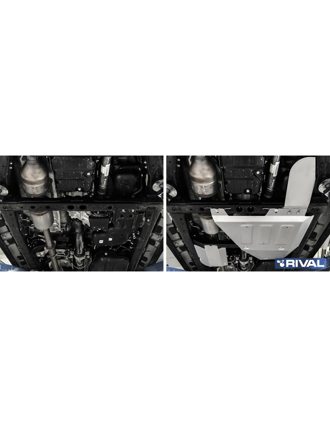 Placca di protezione ad Ablue rivale BT + + Ponte di TOYOTA HILUX LAMBDA