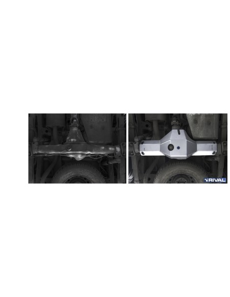 PLAQUE PROTECTON RIVAL DIFFERENTIEL TOYOTA HILUX REVO