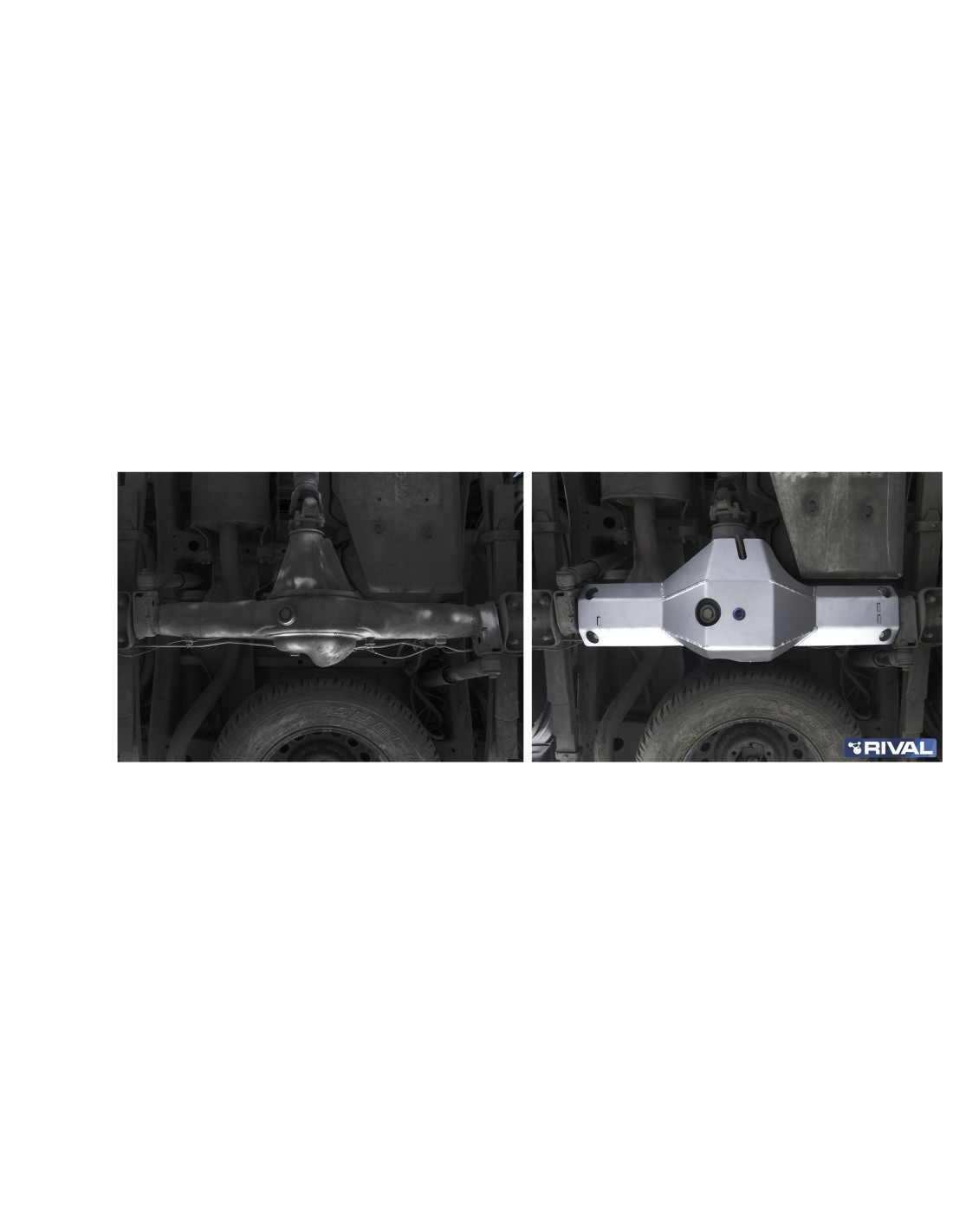 Beschermplaat RIVAL Differentieel TOYOTA Hilux Revo