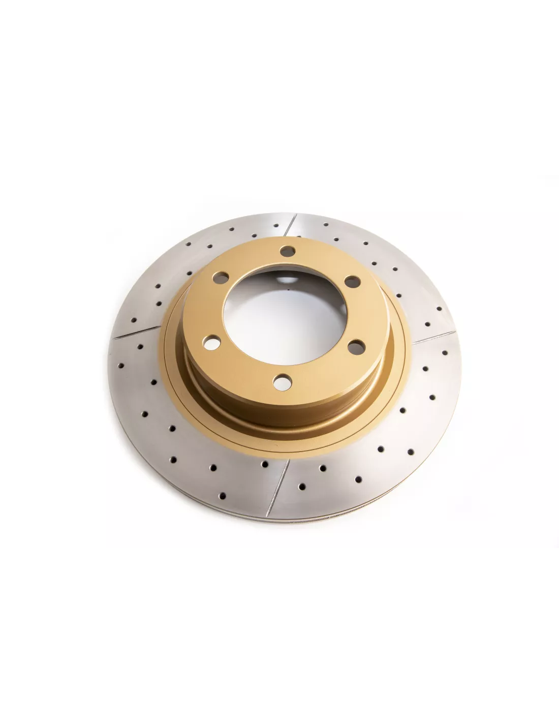 Disque frein avant rainuré percé DBA Toyota KDJ12 et Hilux GR DBA -