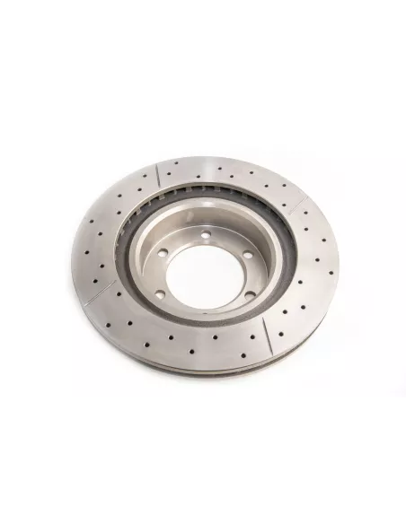 Disque frein avant rainuré percé DBA Toyota KDJ12 et Hilux GR DBA -