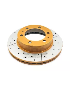 Disque frein avant rainuré percé DBA Toyota Hilux Vigo Ø297mm & Hilux