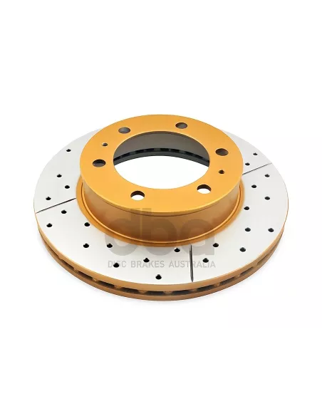 Disque frein avant rainuré percé DBA Toyota Hilux Vigo Ø297mm & Hilux