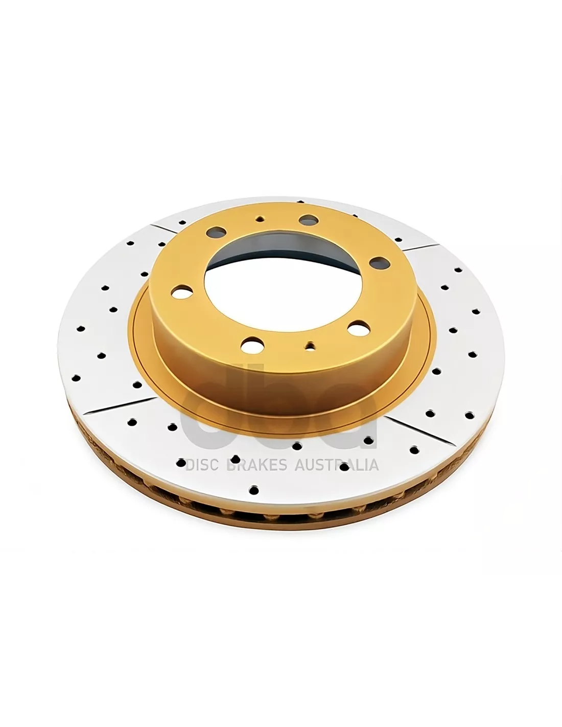 Disque frein avant rainuré percé DBA Toyota Hilux Vigo Revo FJ