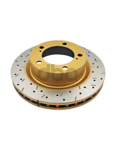 Disque frein avant rainuré percé DBA Toyota VDJ200 2007-2015 DBA -