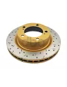 Disque frein avant rainuré percé DBA Toyota VDJ200 2007-2015 DBA -