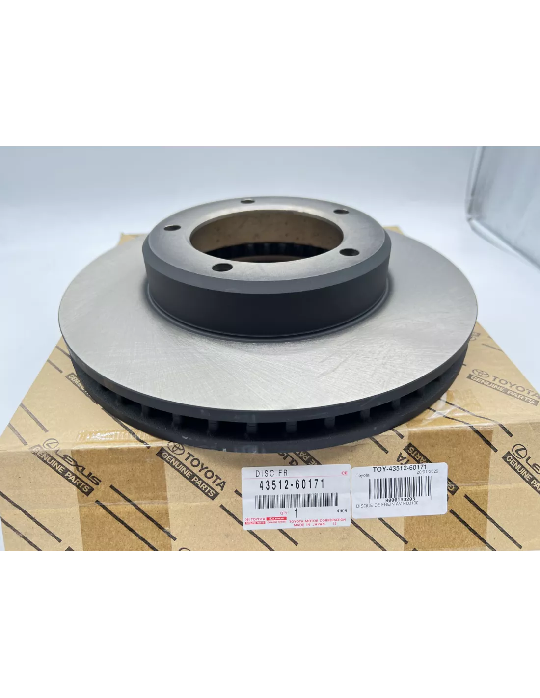 Disque de frein avant Toyota Land Cruiser HDJ100 TOYOTA - accessoire