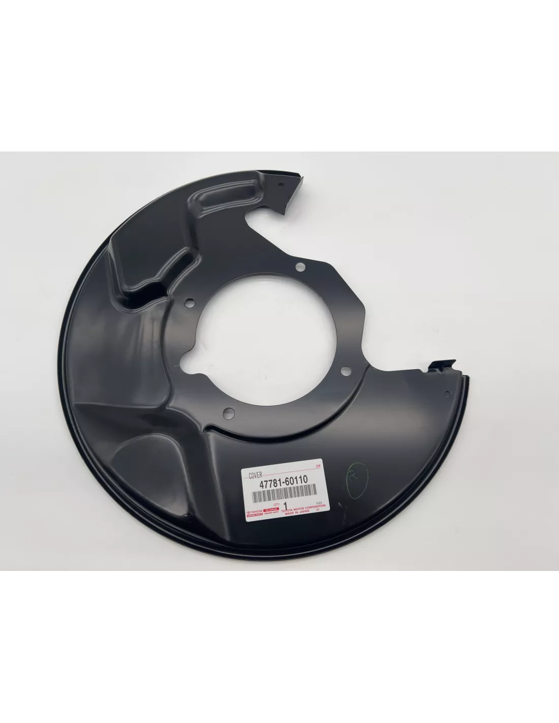 Flasque disque de frein avant droite HDJ100 TOYOTA - accessoire 4x4