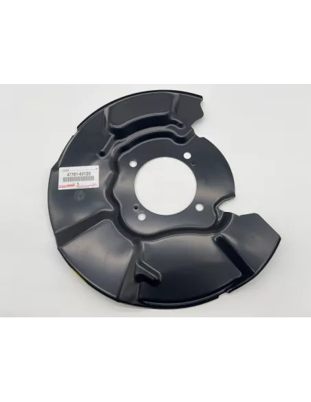 Flasque pare poussière de disque de frein avant droit KDJ12 TOYOTA -