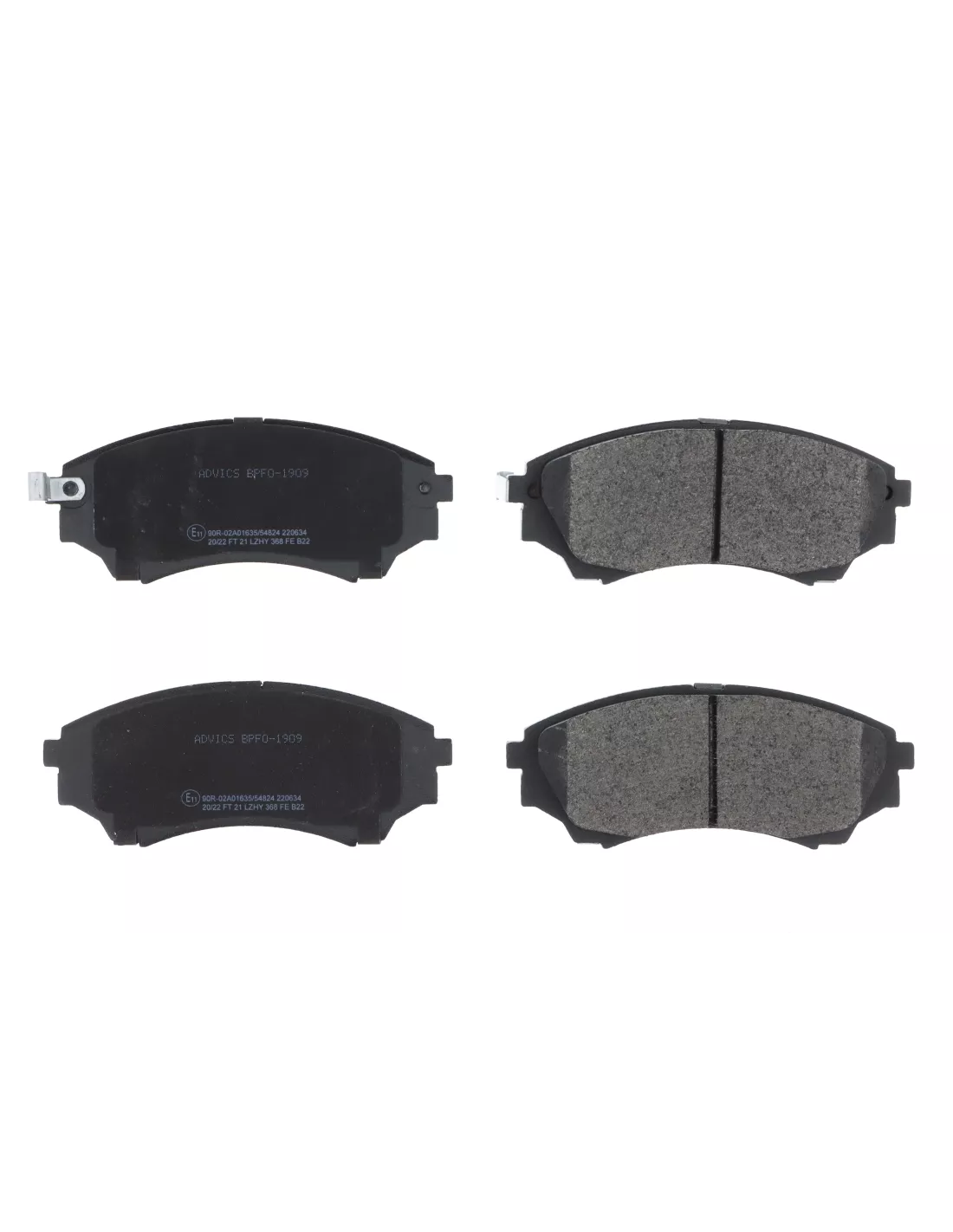 Plaquettes de frein avant Ford Ranger 2002-2011 - qualité origine