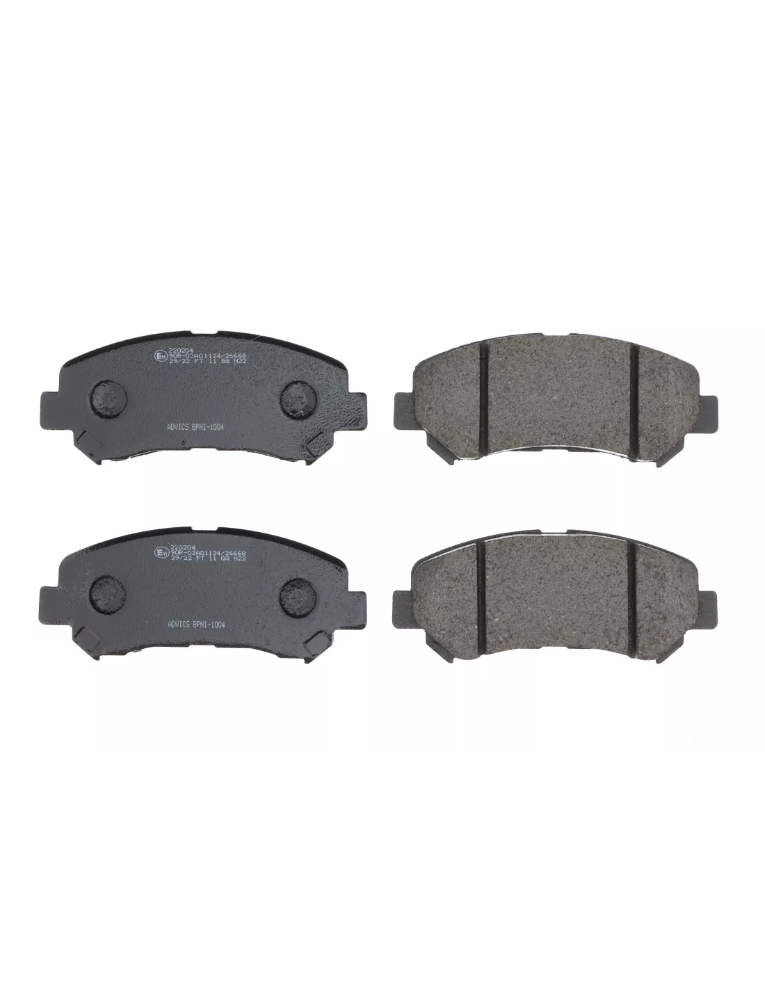 Plaquettes de frein avant Xtrail et Qashqai 2006-2014 - qualité
