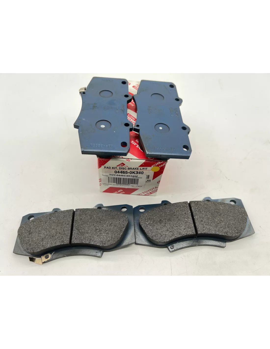 Plaquettes de frein avant Hilux Vigo - origine Toyota TOYOTA -