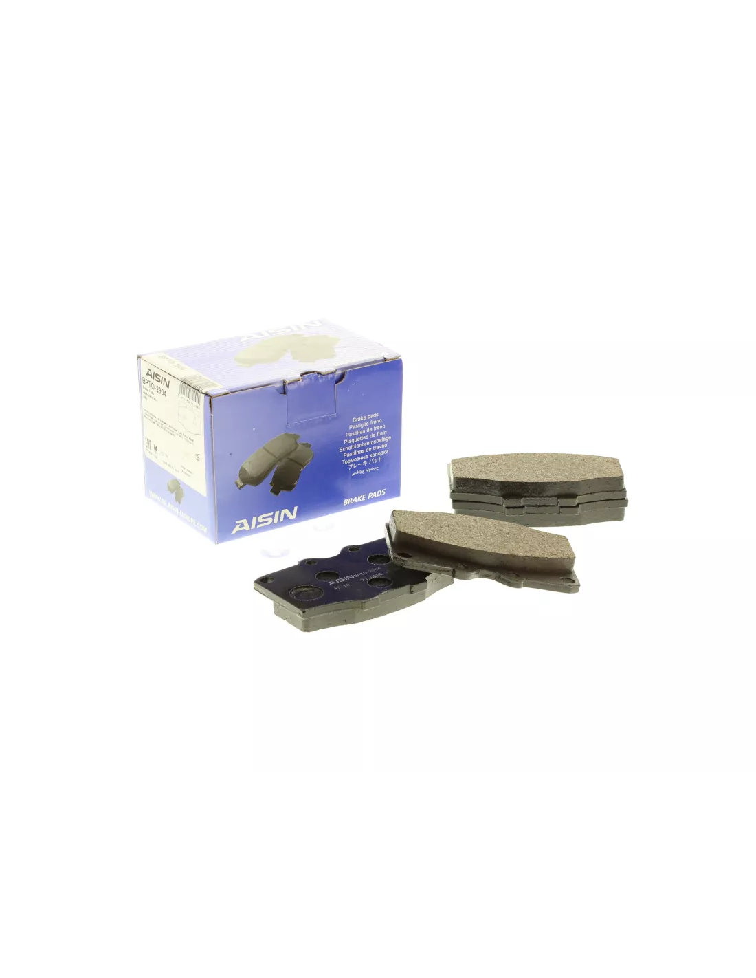 Plaquettes de frein avant Aisin pour BJ4 HJ6 BJ7 - qualité origine