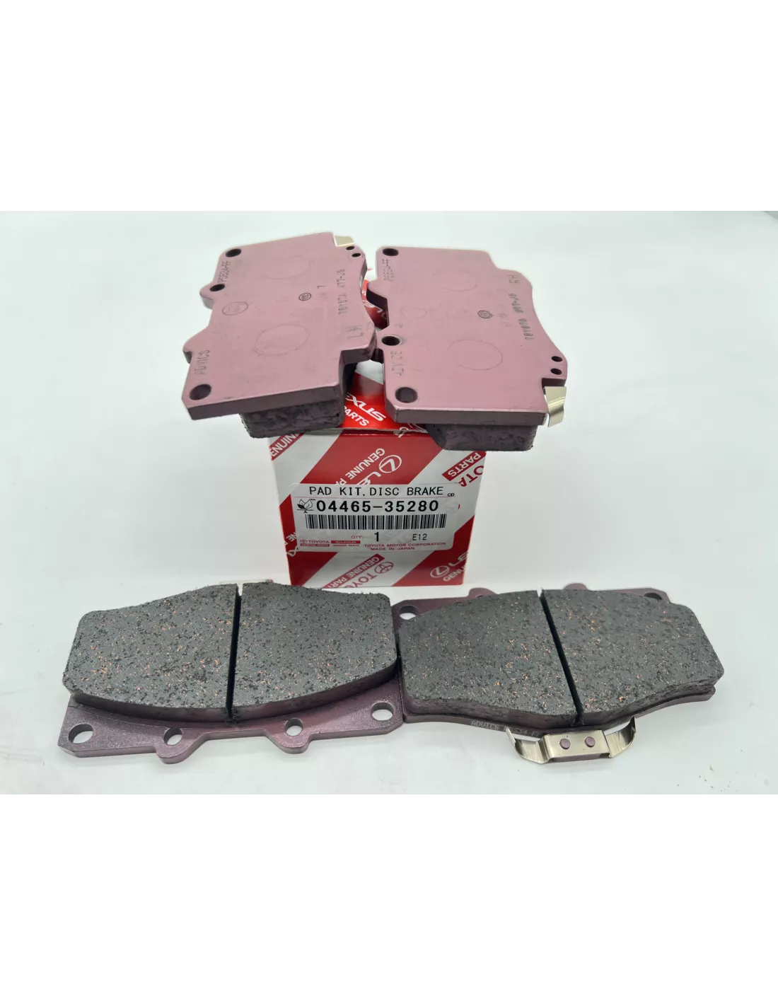 Plaquettes de frein avant KZJ9 KDJ9 Hilux 97-05 - origine Toyota