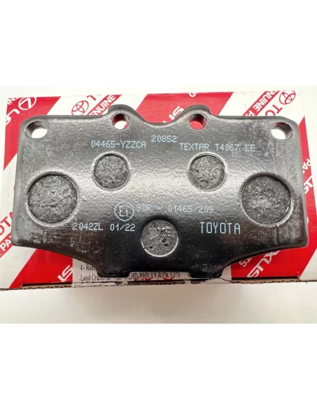 Plaquettes de frein avant BJ4 HJ6 BJ7 - origine Toyota seconde monte