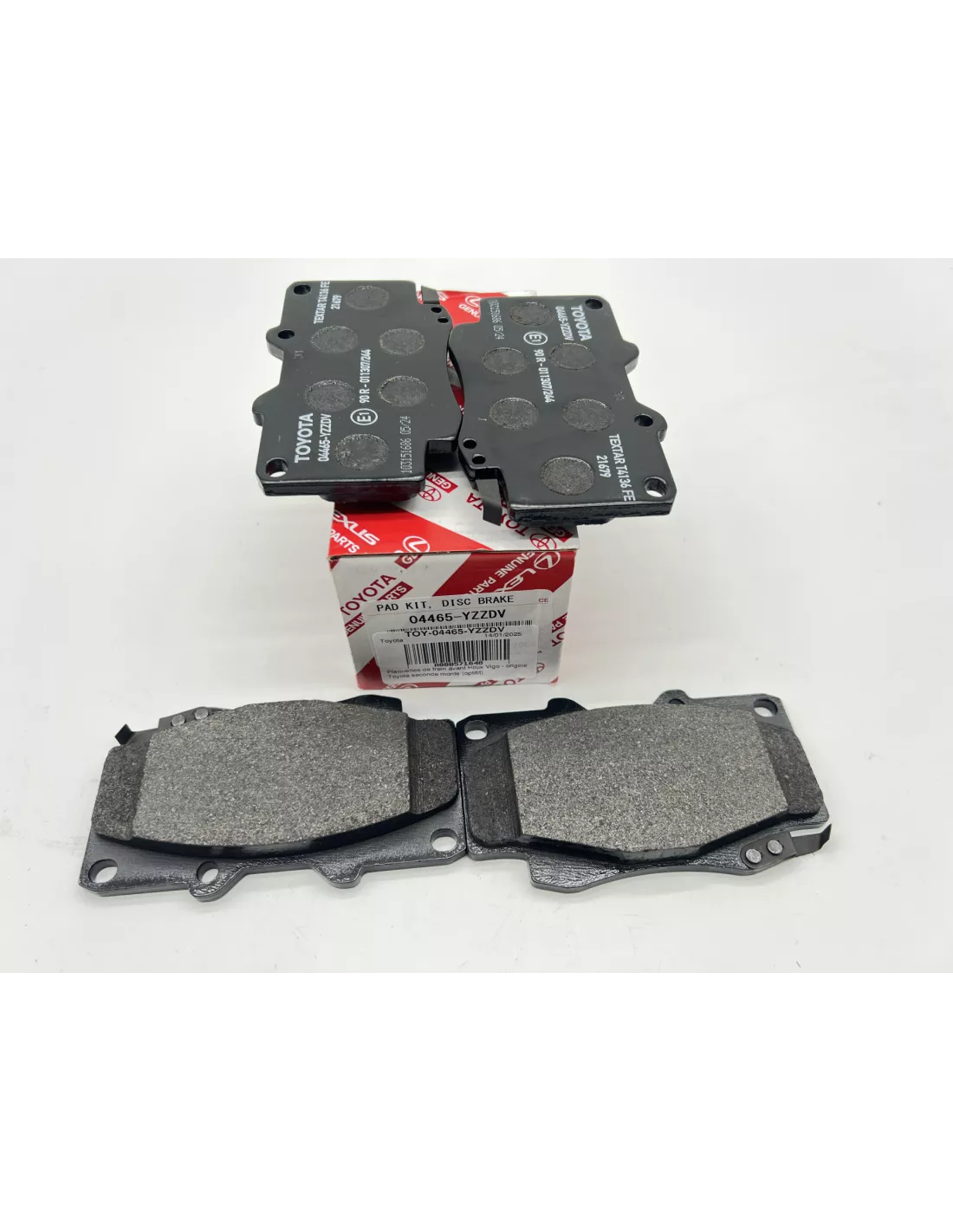 Plaquettes de frein avant Hilux Vigo - origine Toyota seconde monte