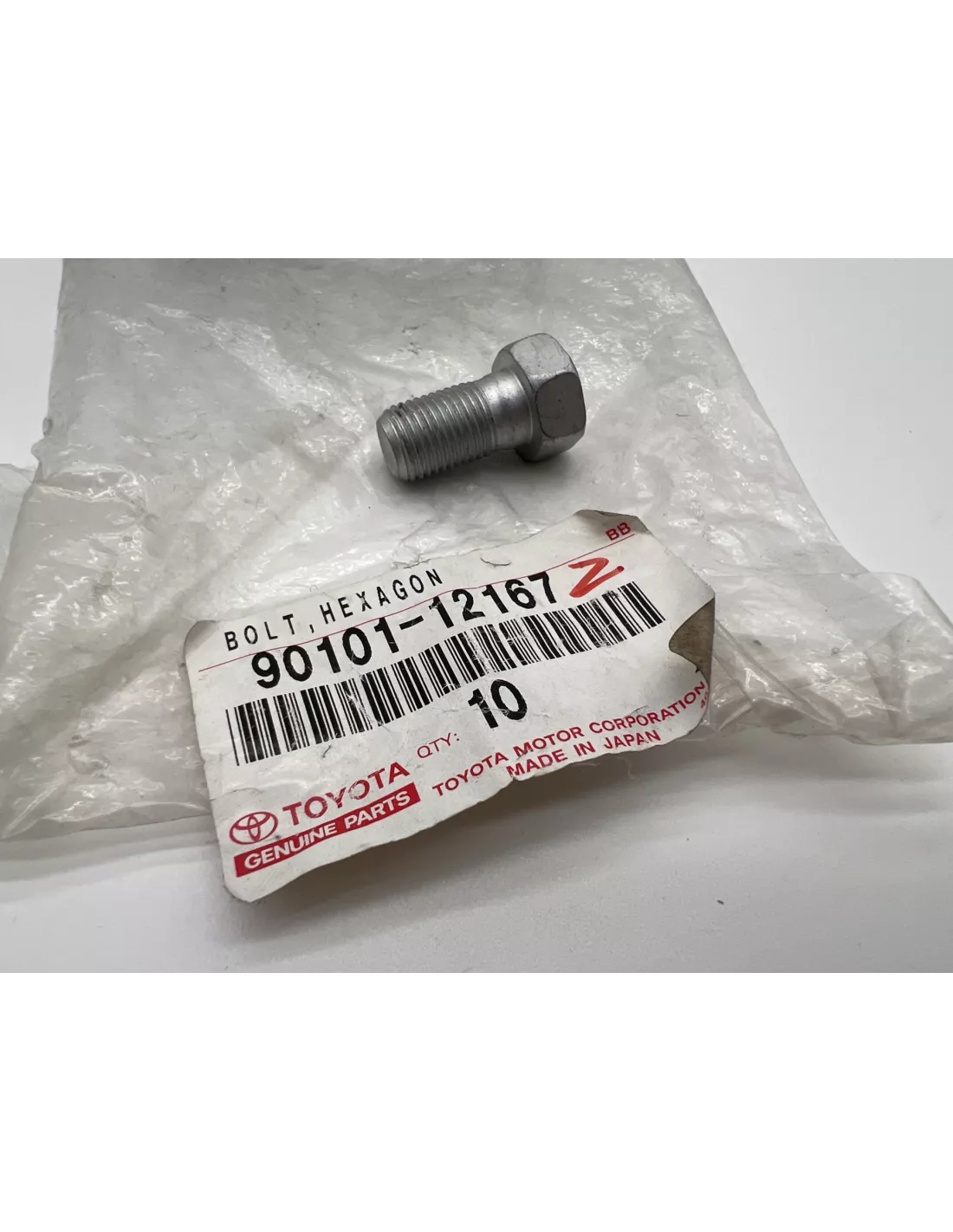 Vis fixation étrier de frein arrière sur corps de pont Land Cruiser