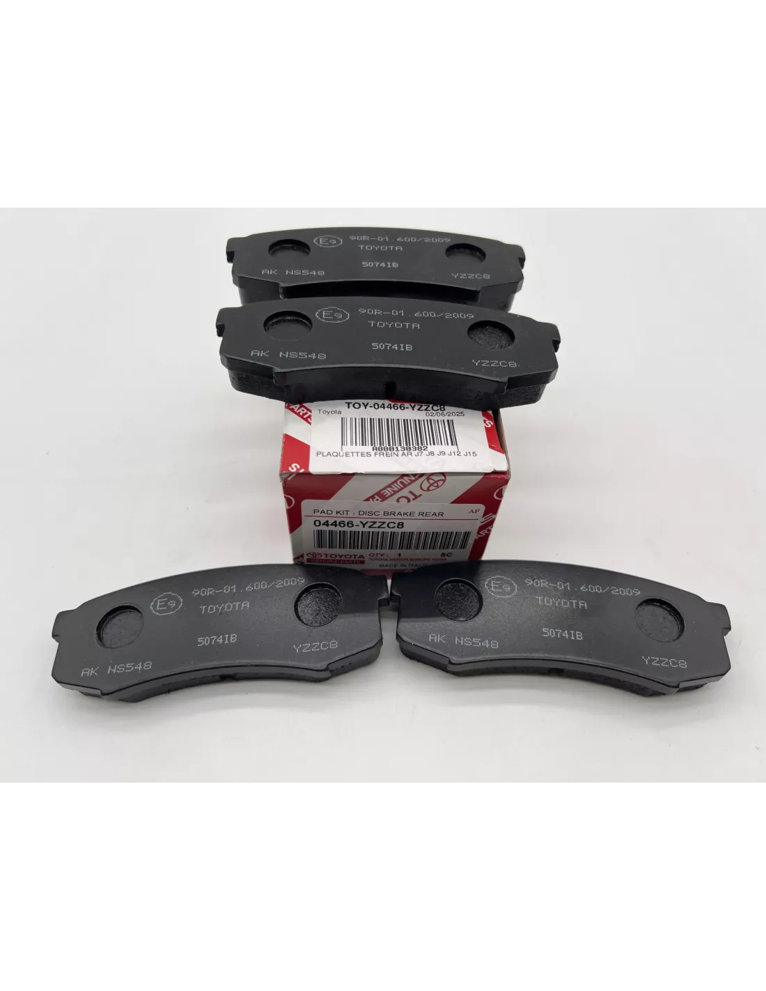 Plaquettes de frein arrière Land Cruiser - origine Toyota seconde