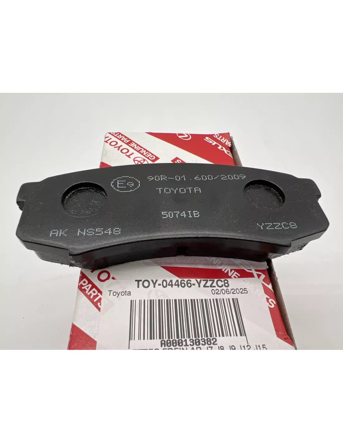 Plaquettes de frein arrière Land Cruiser - origine Toyota seconde