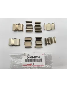 Kit de clips fixation plaquettes de frein arrière Land Cruiser TOYOTA