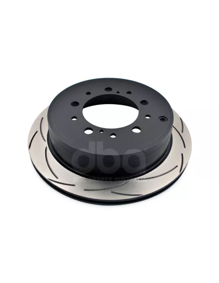 Disque frein arrière rainuré DBA Toyota VDJ200 DBA - accessoire 4x4