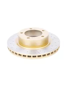 Disque frein avant rainuré percé DBA Toyota Land Cruiser KDJ15 DBA -