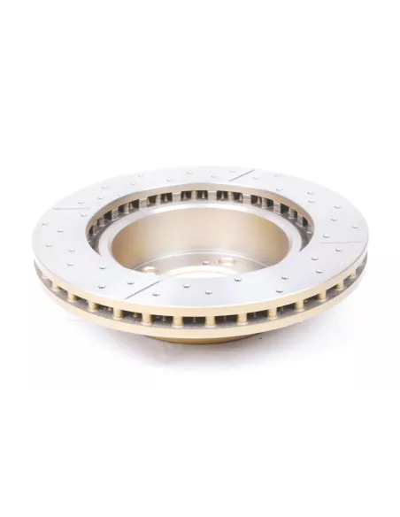 Disque frein avant rainuré percé DBA Toyota Land Cruiser KDJ15 DBA -
