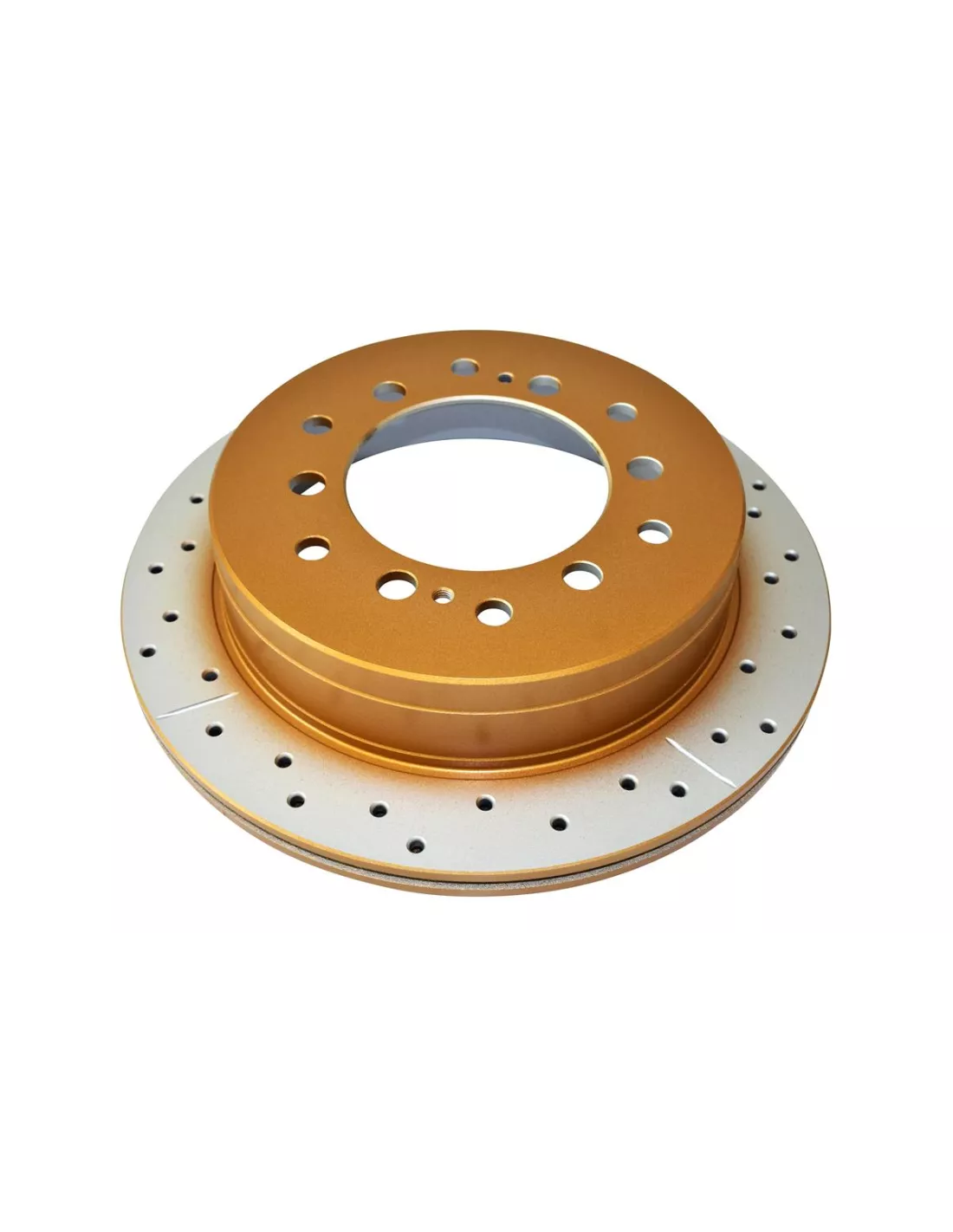 Disque frein arrière rainuré percé DBA Toyota Land Cruiser KDJ15 DBA