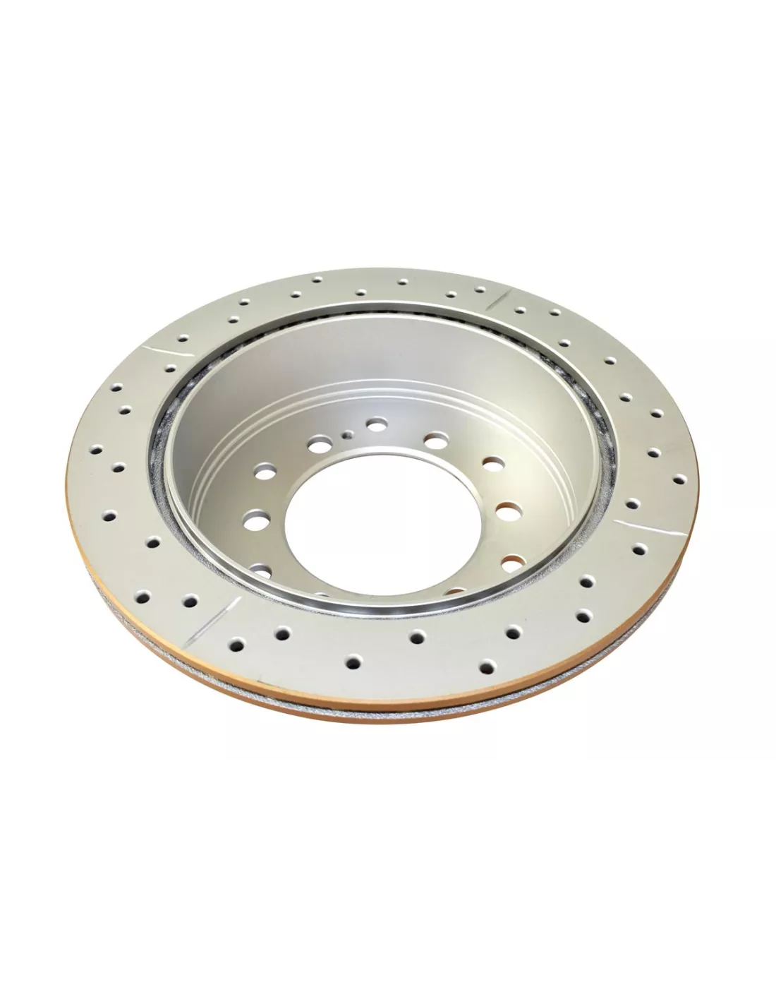 Disque frein arrière rainuré percé DBA Toyota Land Cruiser KDJ15 DBA