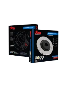 Disque frein avant rainuré DBA Toyota Land Cruiser VJA300 GDJ250 DBA 2