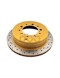 Disque frein arrière rainuré percé DBA Toyota VDJ200 DBA - accessoire