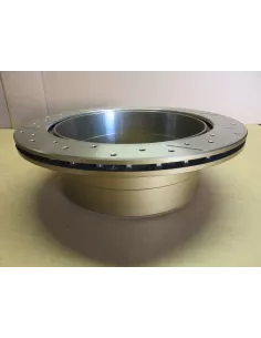 Disque frein arrière rainuré percé DBA Toyota VDJ200 DBA - accessoire 2