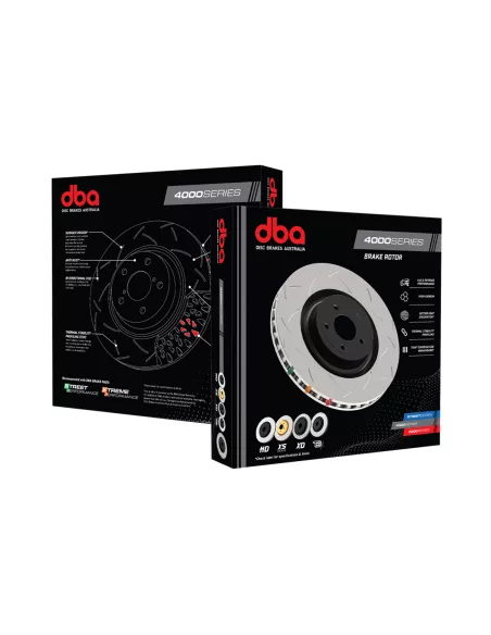 Disque frein avant rainuré DBA Toyota Land Cruiser VJA300 GDJ250 DBA