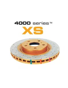 Disque frein avant rainuré percé DBA Toyota Land Cruiser VJA300