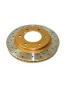 Disque frein avant rainuré percé DBA Mitsubishi Pajero 3 DBA -