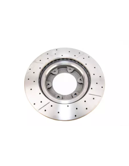 Disque frein avant rainuré percé DBA Land Cruiser HDJ80 1992+ DBA -