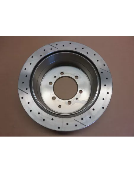 Disque frein arrière rainuré percé DBA Toyota Land Cruiser KZJ9 KDJ9