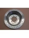 Disque frein arrière rainuré percé DBA Toyota Land Cruiser KZJ9 KDJ9